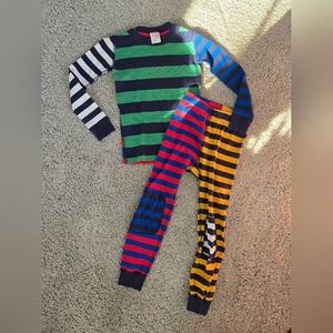 Hanna Andersson boys 2 piece pajamas set size 110 (5)